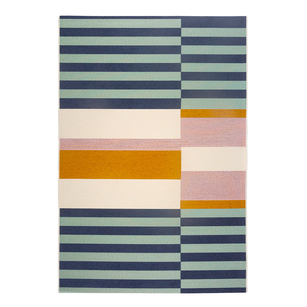 Tapis Madrague dans une ambiance rétro chic
