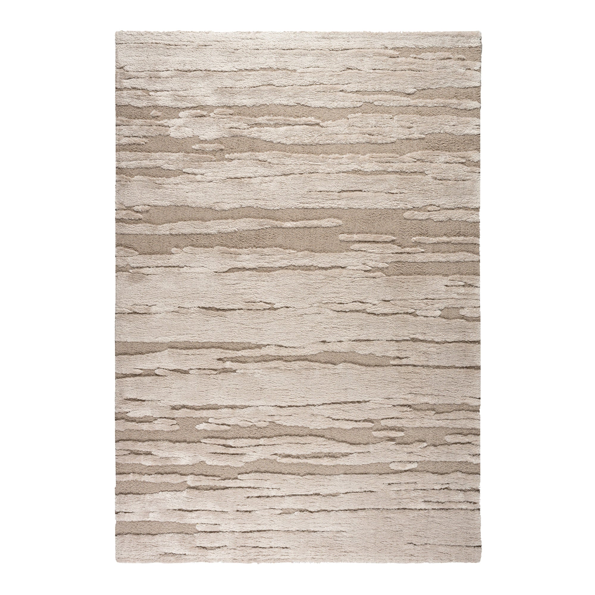 Détail du tapis Riga, surface moelleuse et design élégant
