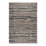 Version raclin du tapis Riga, coins arrondis pour une esthétique douce