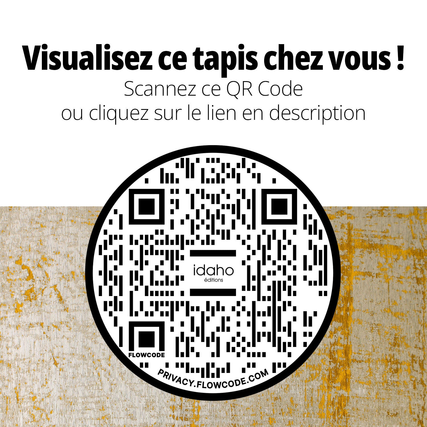 Tapis Brush Jaune
