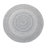Tapis rond Varanasi Écru