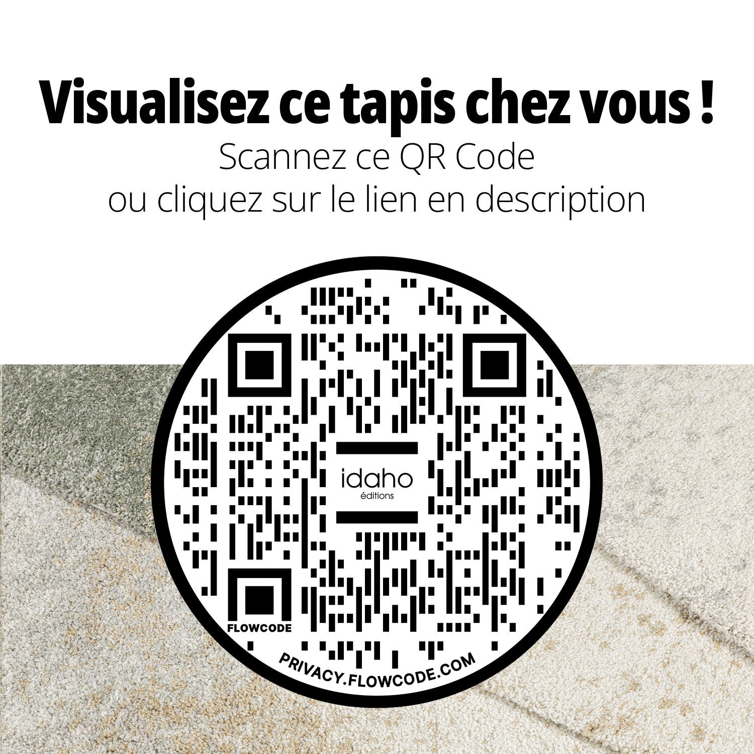 Tapis Snow Gris