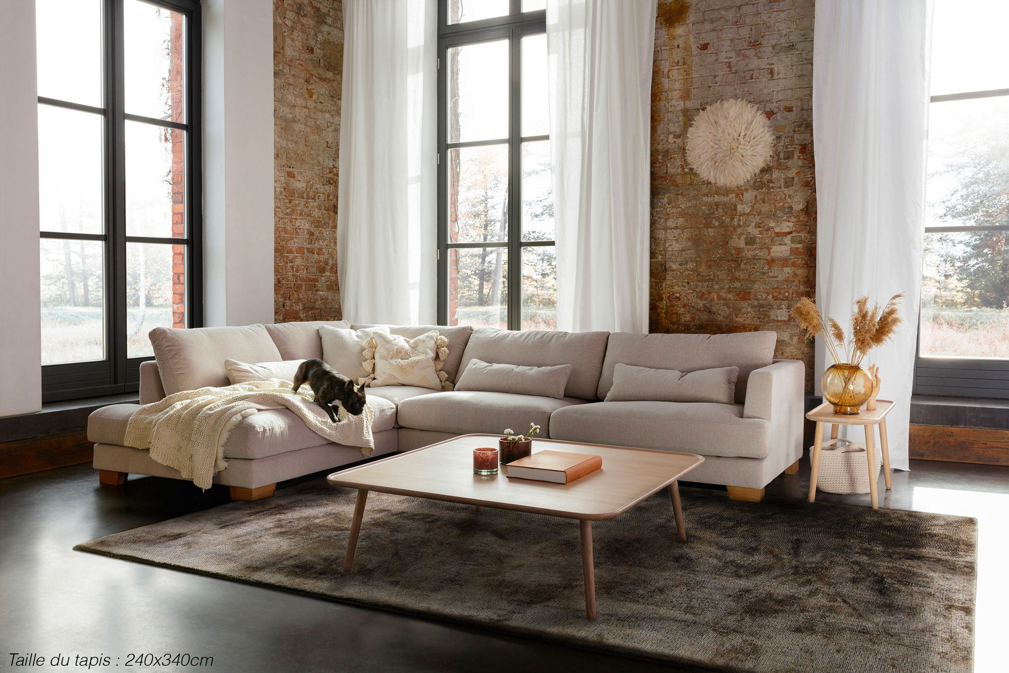 Tapis Sorrente Marron